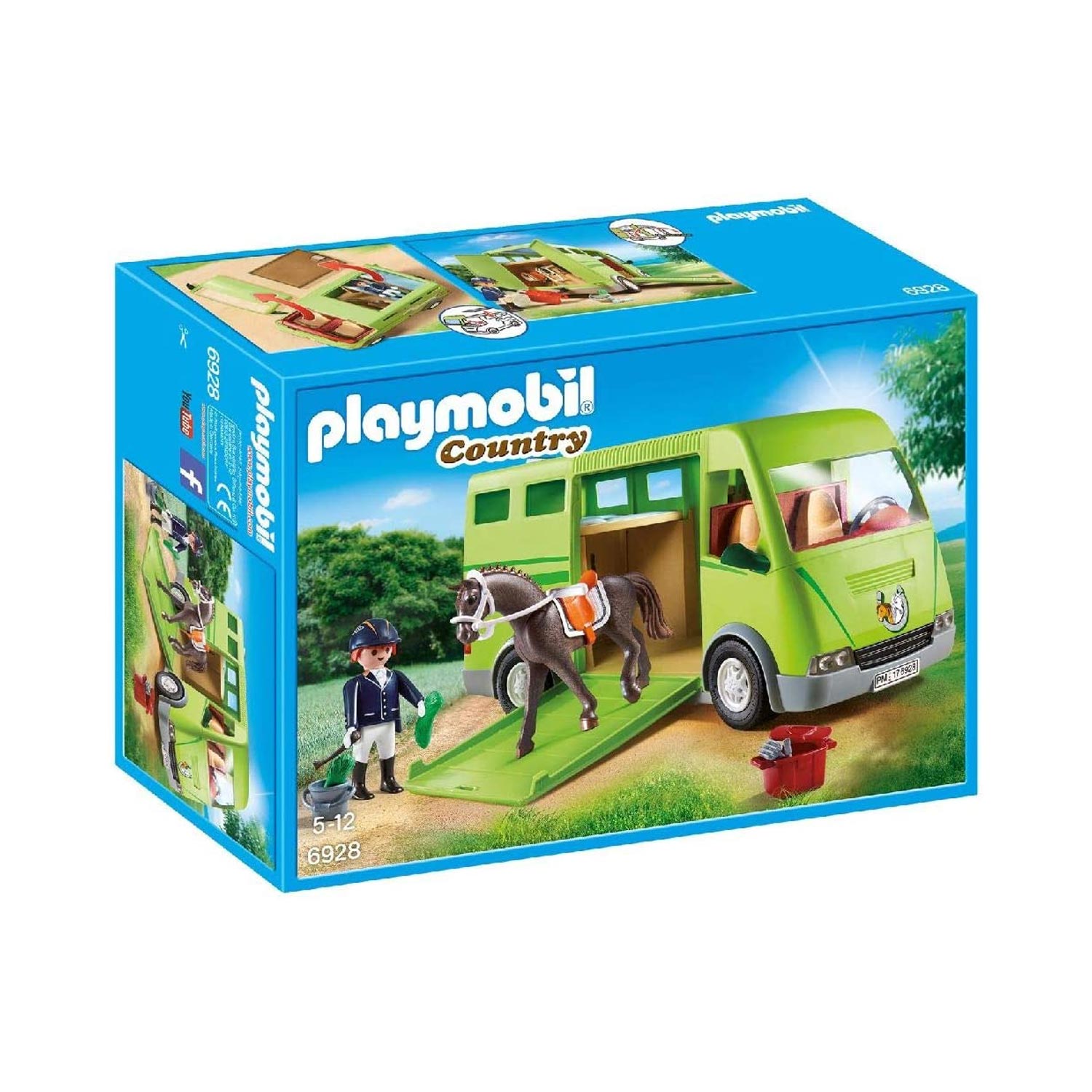 FURGONE TRASPORTO CAVALLI PLAYMOBIL - Arnone Giocattoli