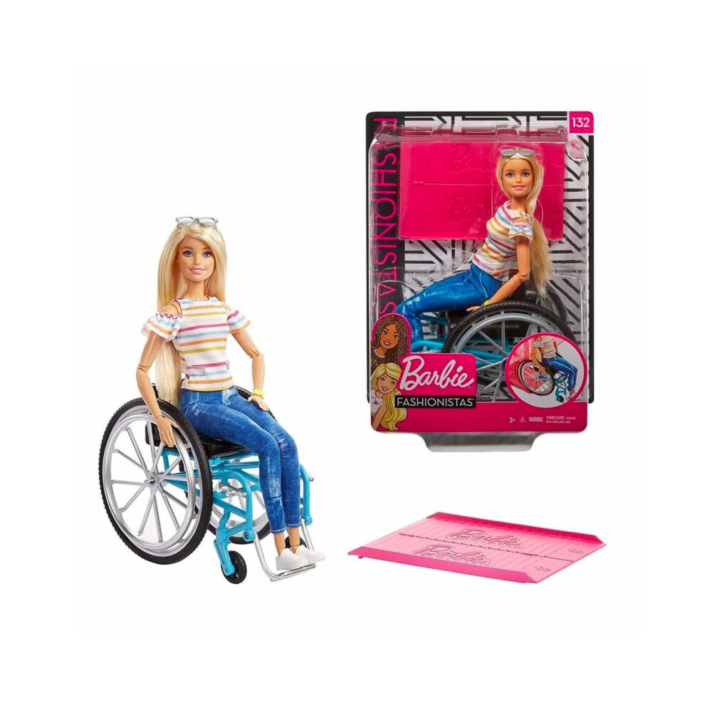 Offerta Barbie con Sedia a Rotelle 
